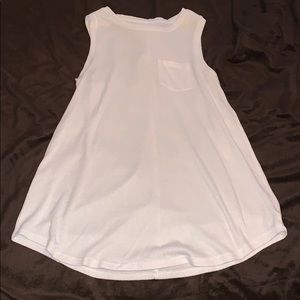 Casual White Tank Top